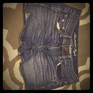 American Eagle dark blue shorts